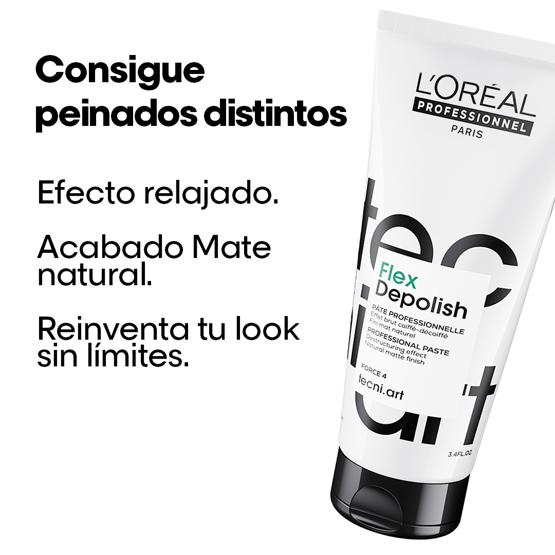 Pasta Para Peinar Matificadora Flex Depolish LP 100ml