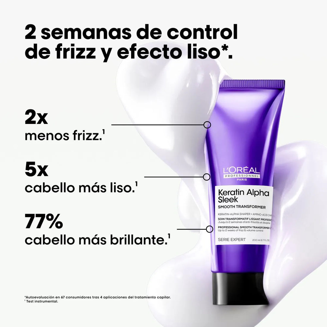 SMOOTH TRANSFORMER KERATIN ALPHA SLEEK 200ML