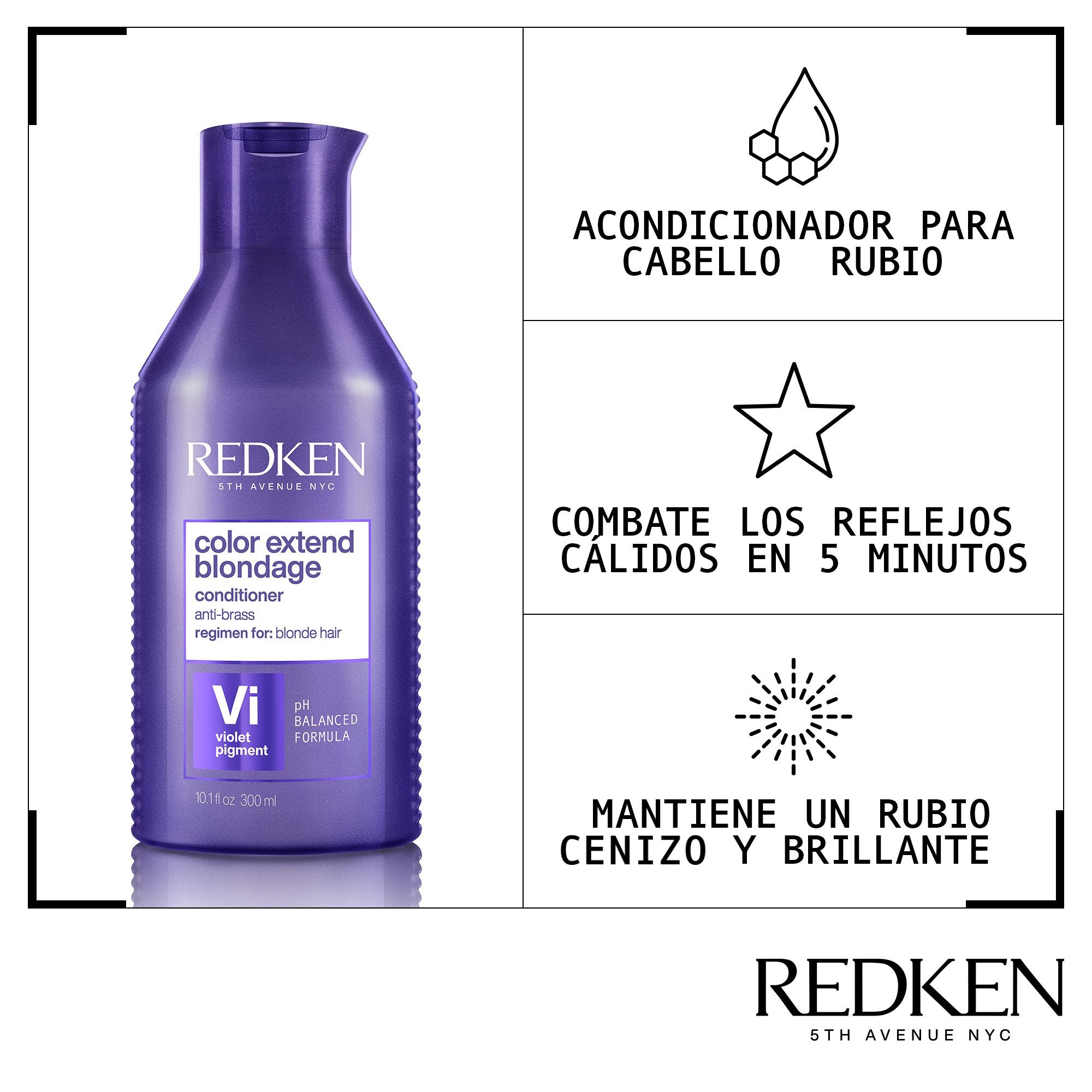 Acondicionador Color Extend Blondage 300ml
