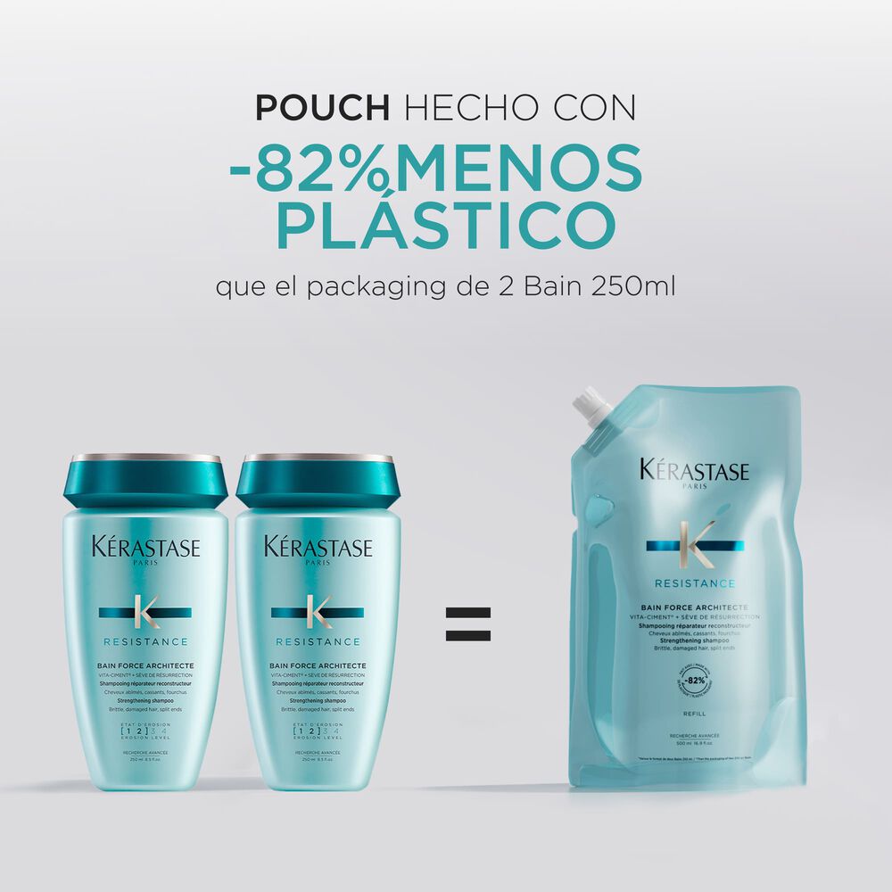SHAMPOO REFILL BAIN FORCE ARCHITECTE 500ML