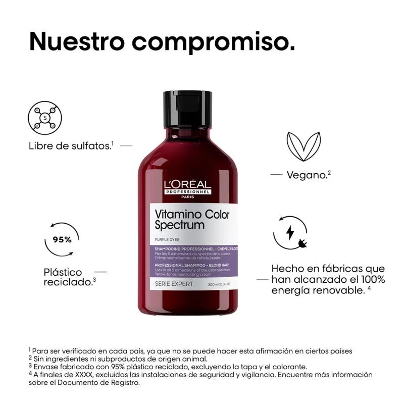 SHAMPOO VITAMINO COLOR SPECTRUM PURPLE 300ML LP