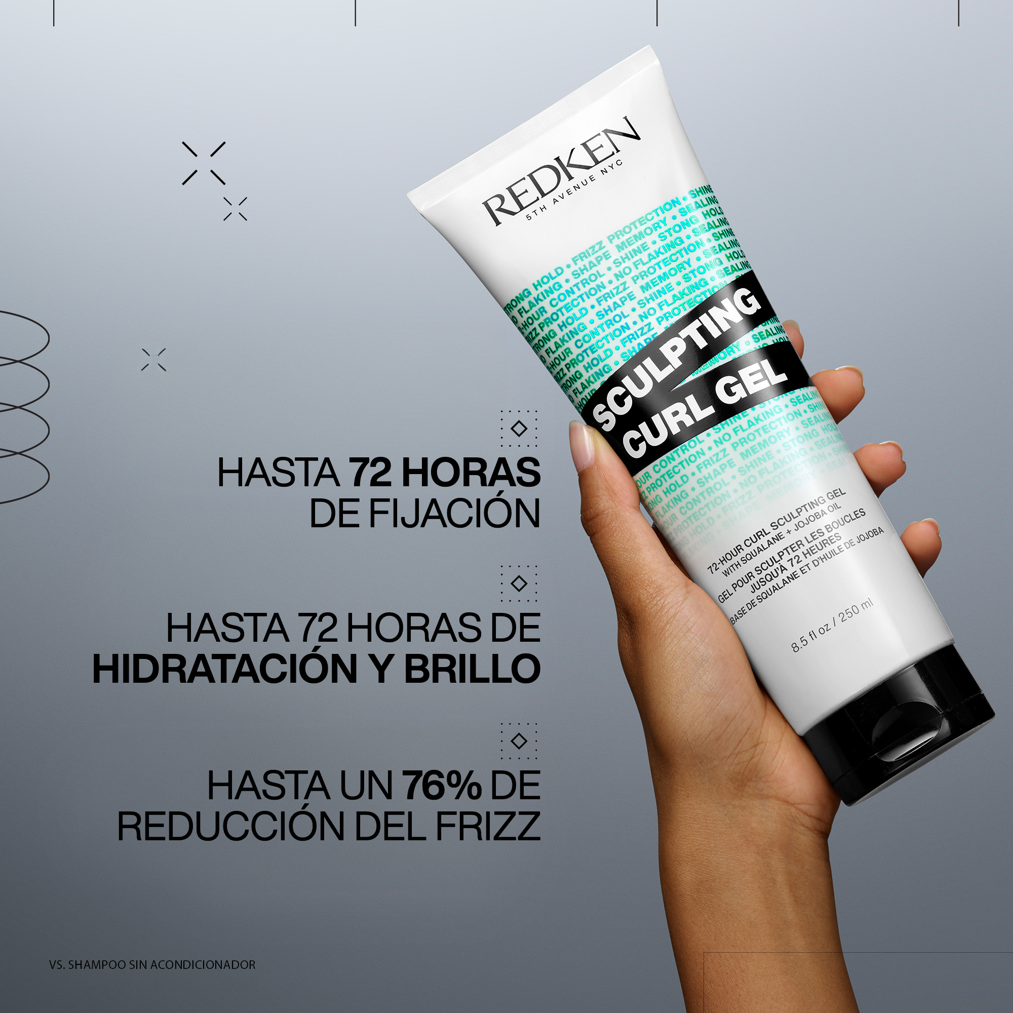 SCULPTING CURL GEL 250ML REDKEN