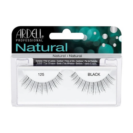 Pestañas 125 Black Ardell Natural 1 Pair