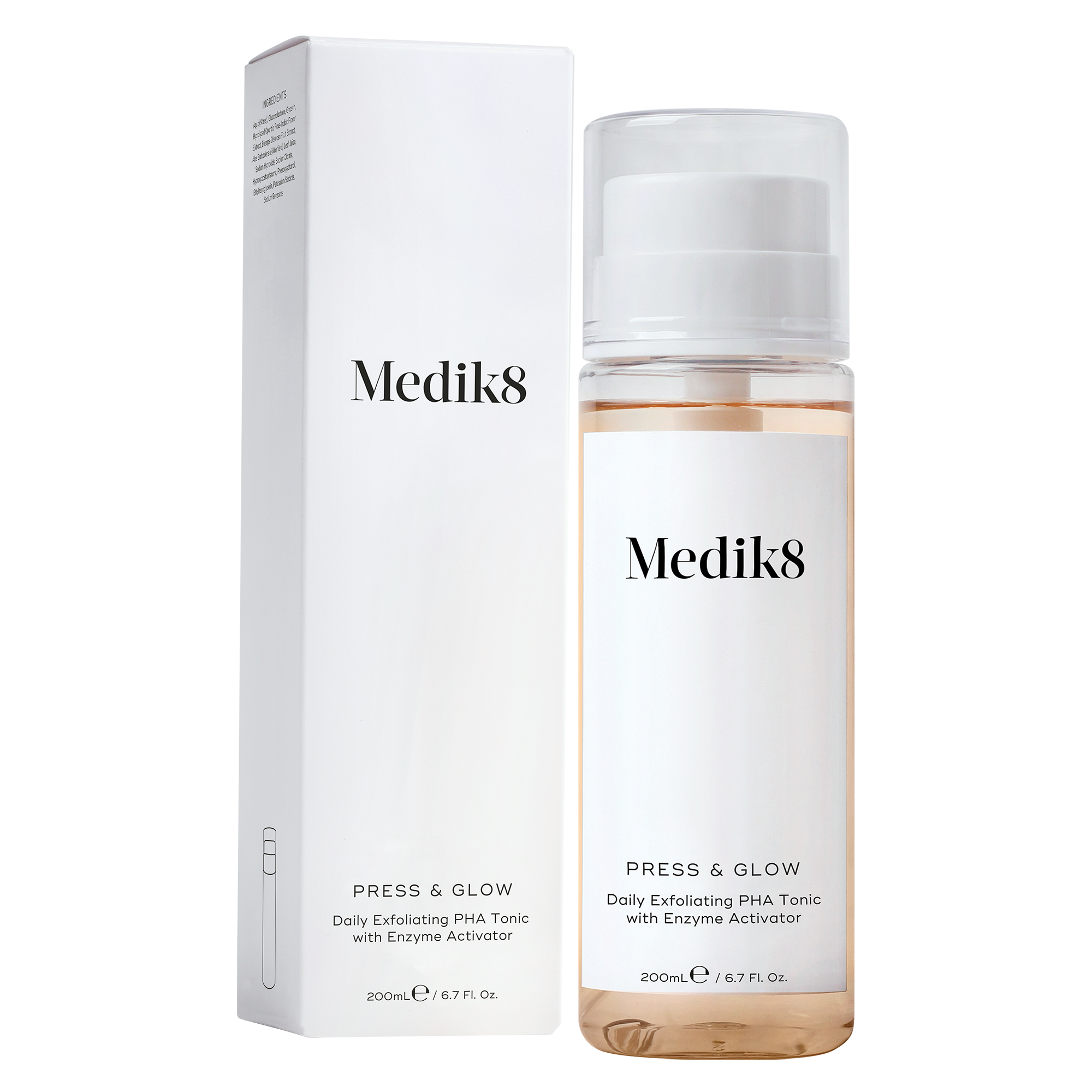PRESS & GLOW™ 200ML Medik8