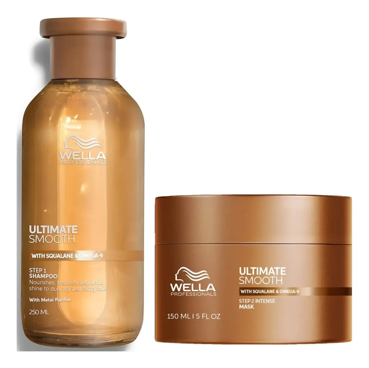 Dúo Shampoo + Mascarilla Ultimate Smooth Wella