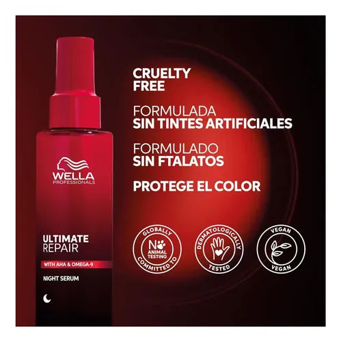ULTIMATE REPAIR NIGHT SERUM 95ML WELLA