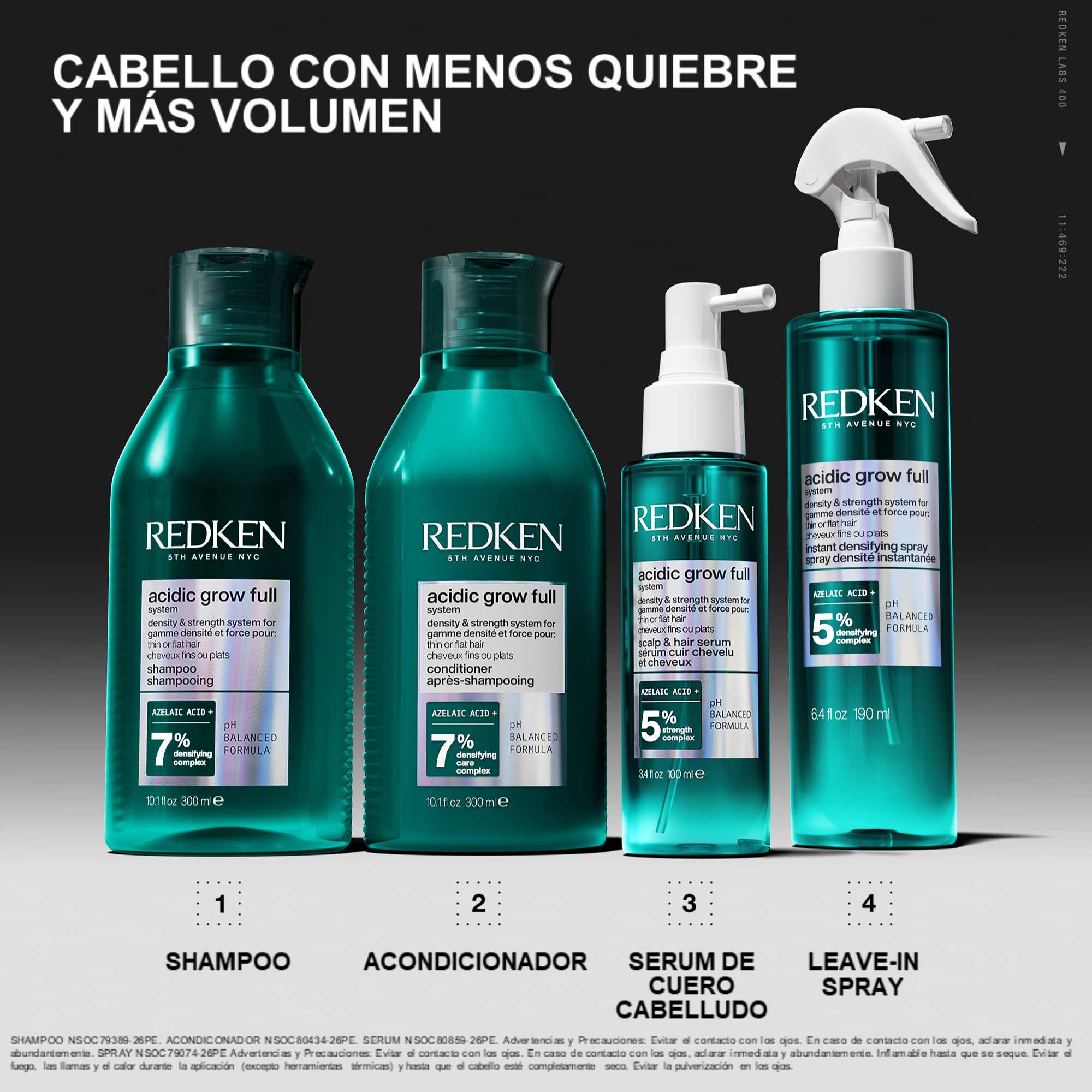 ACIDIC GROW FULL SPRAY 190ML REDKEN