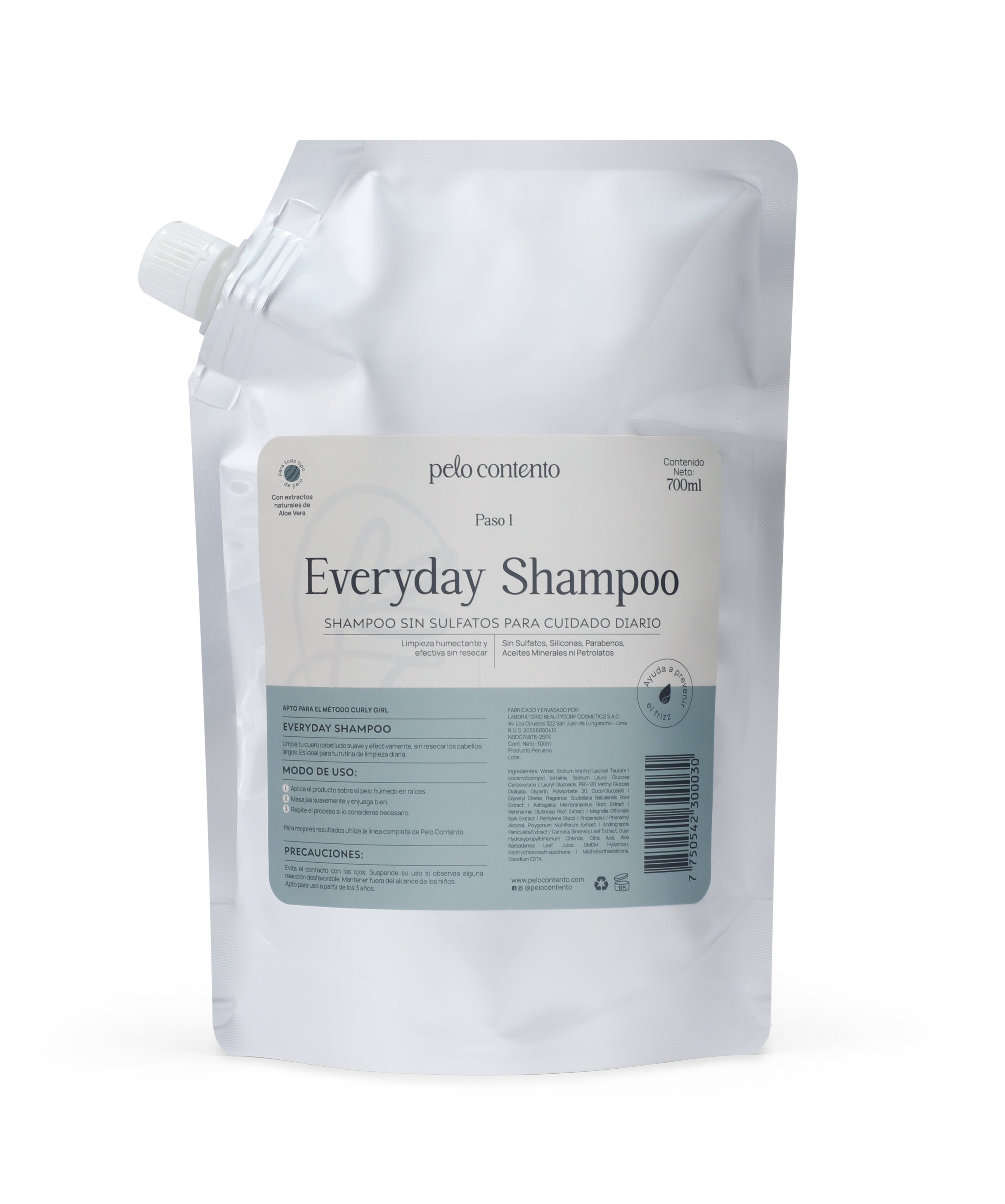 DOYPACK EVERYDAY SHAMPOO 700ML PELO CONTENTO