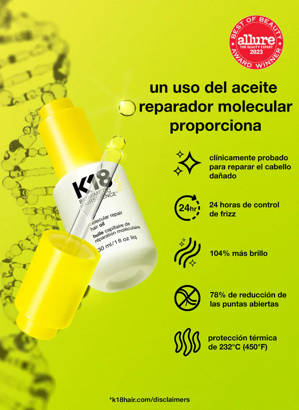 K18 molecular repair hair OIL 30ml