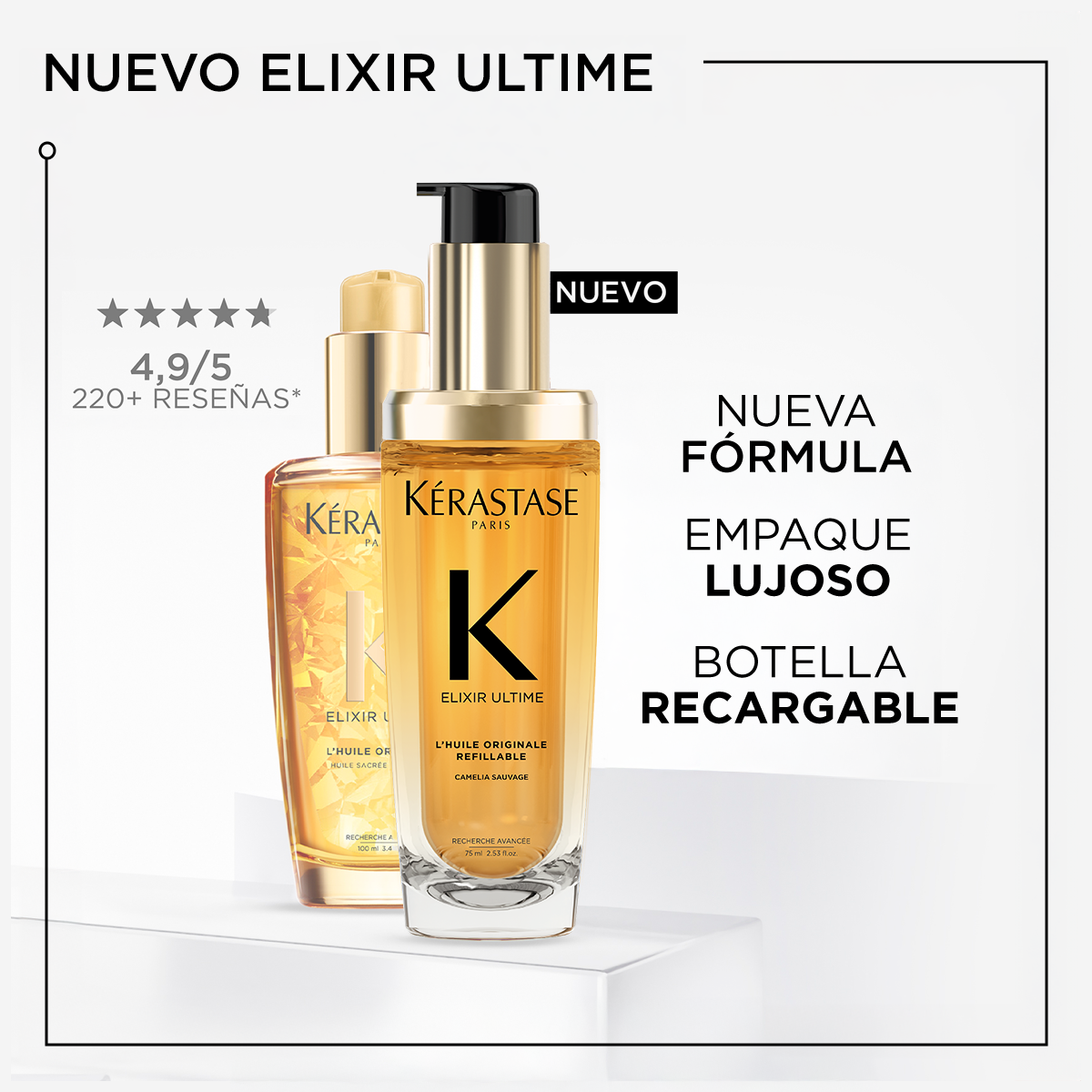 NUEVO ELIXIR ULTIME HUILE ORIGINALE 75ML