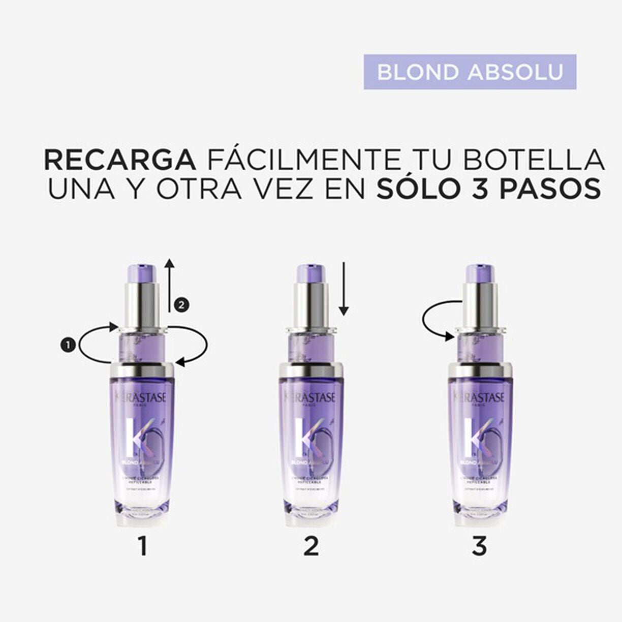BLOND ABSOLU L'HUILE CICAGLOSS RECARGABLE 75ML