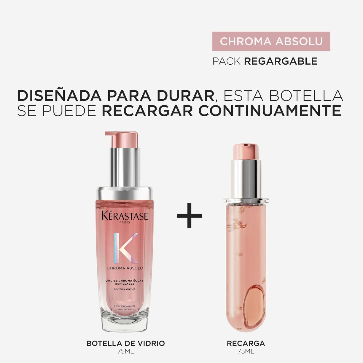CHROMA ABSOLU L'HUILE CHROMA ÉCLAT RECARGABLE 75ML