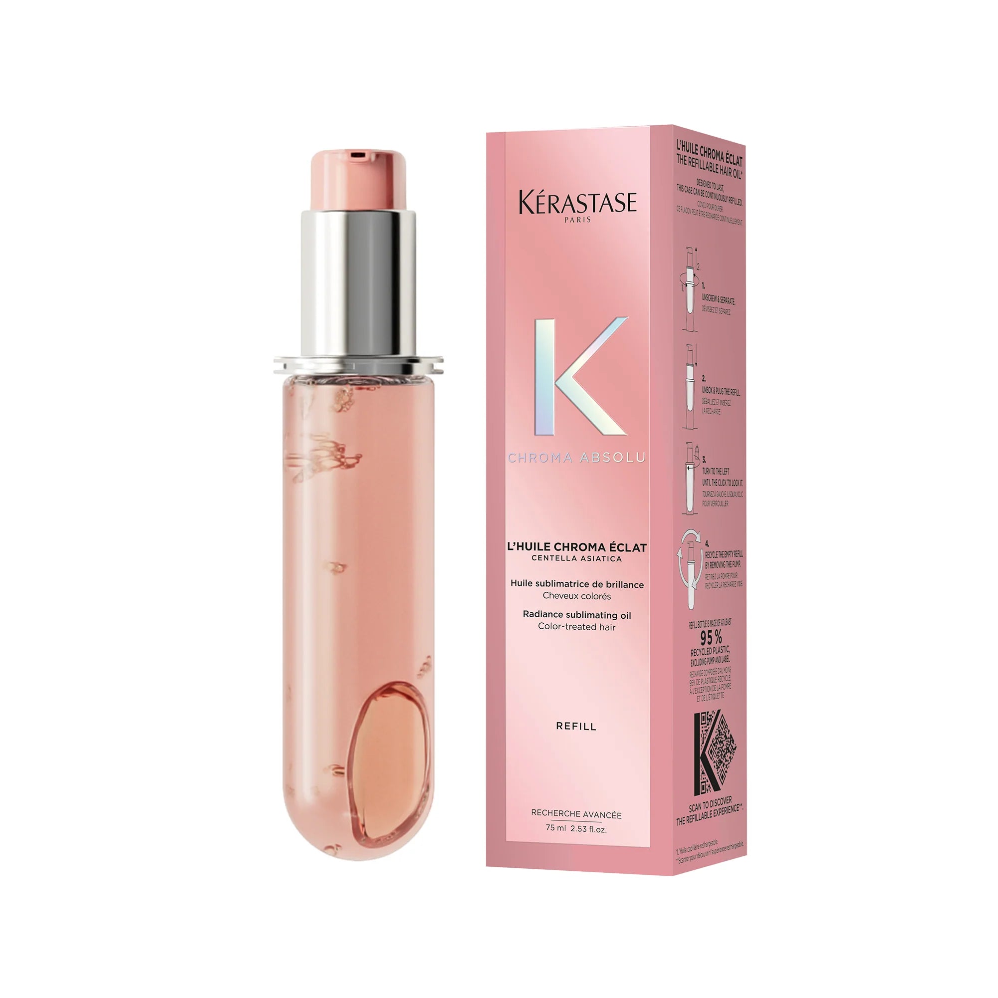 CHROMA ABSOLU L'HUILE CHROMA ÉCLAT REFILL 75ML