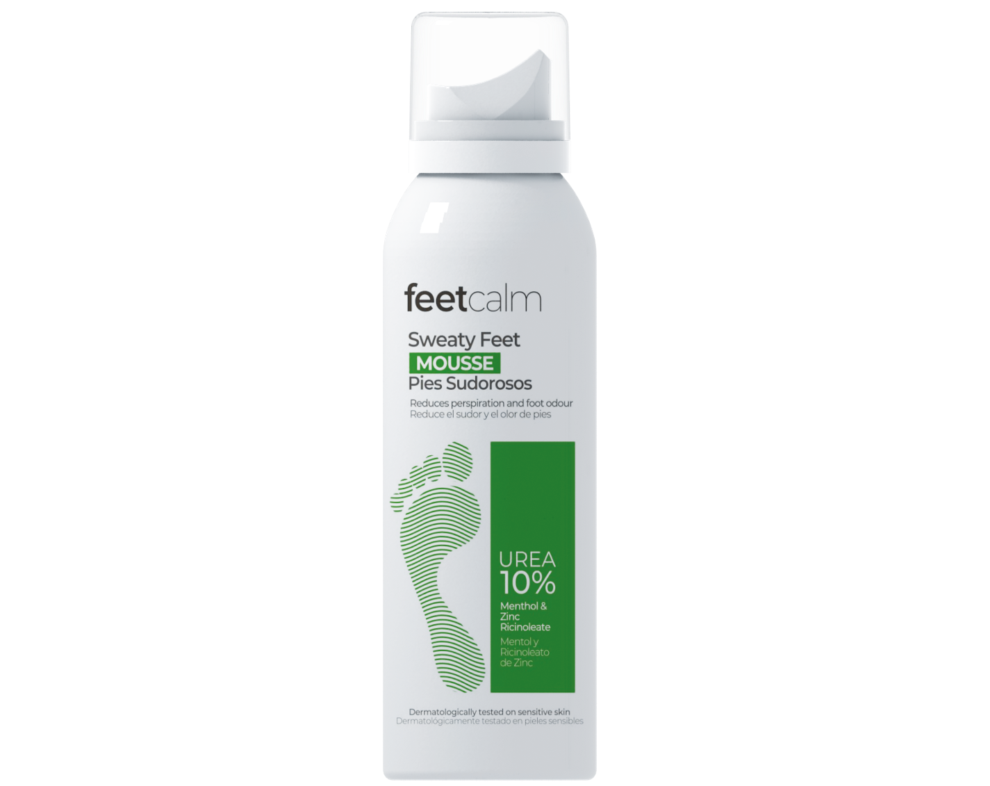 MOUSSE PIES SUDOROSOS 10% UREA 75ML