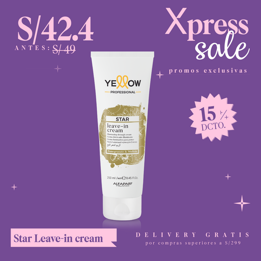Star Leave-In Cream 250ml Yellow