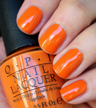 OPI LACQUER #NLC33 ORANGE YOU STYLISH!