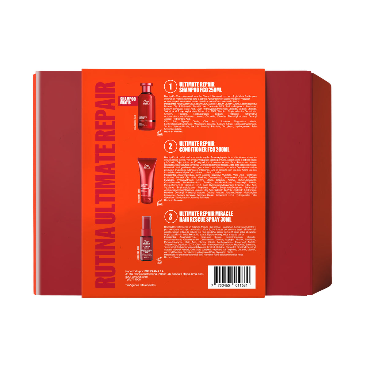 PACK ULTIMATE REPAIR WELLA