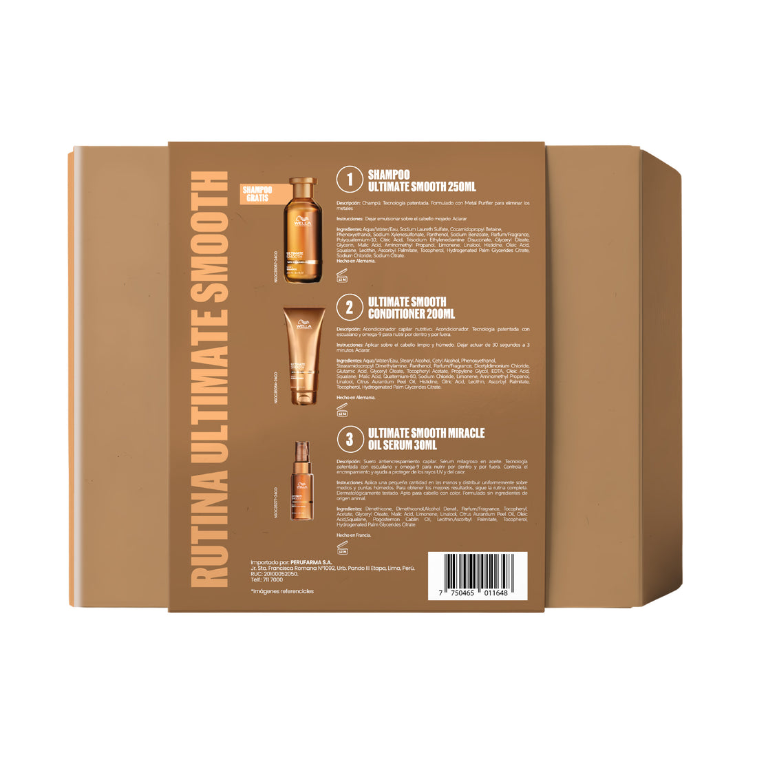 PACK ULTIMATE SMOOTH WELLA
