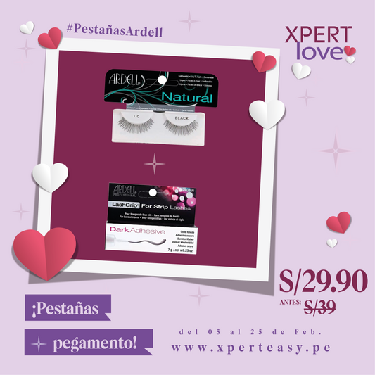 Dúo Pestañas 110 + Adhesivo oscuro ARDELL
