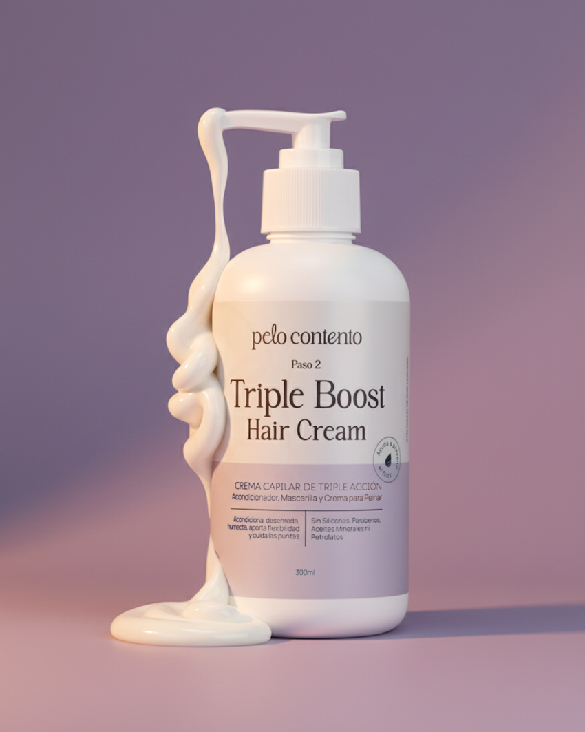 TRIPLE BOOST HAIR CREAM 300ML PELO CONTENTO