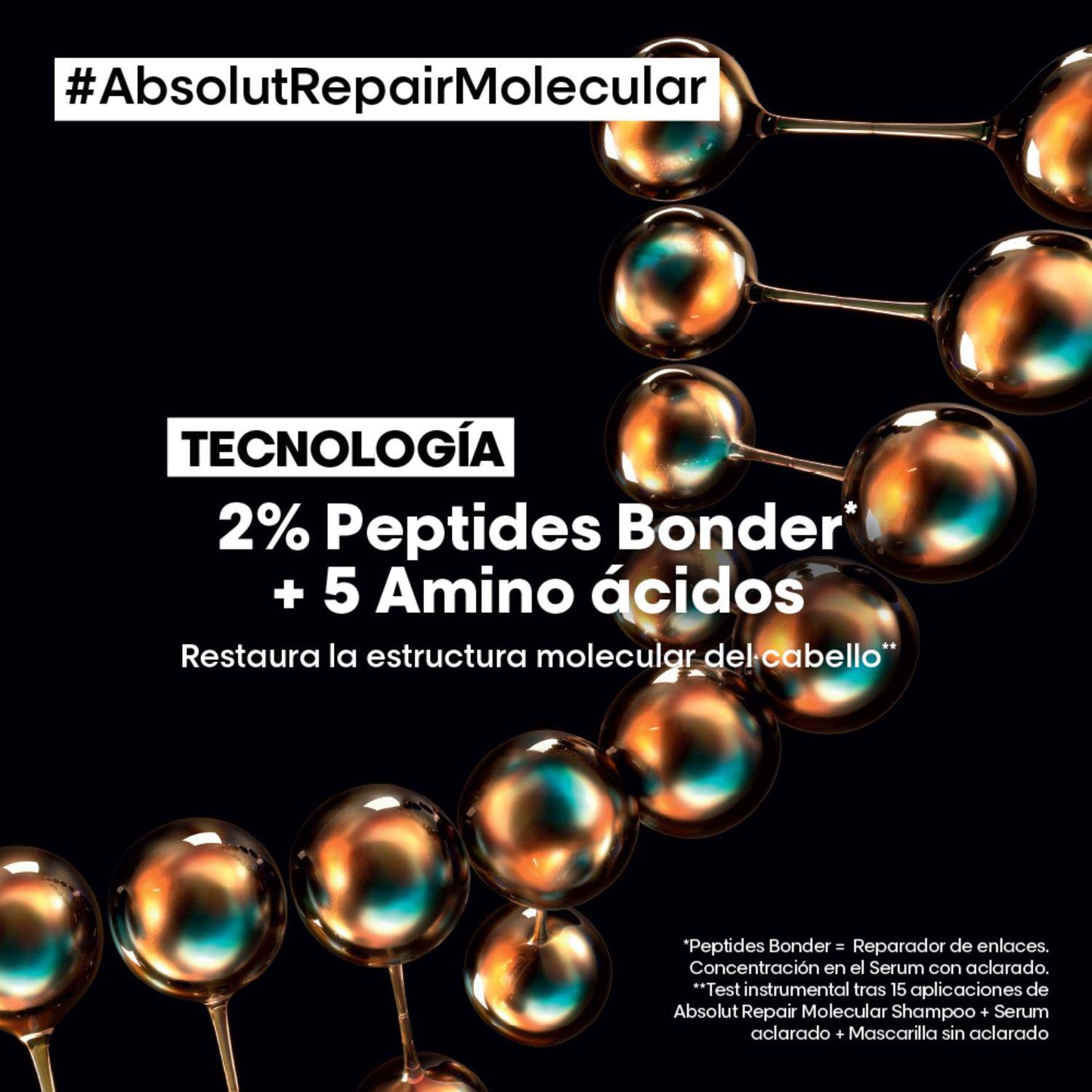 ABSOLUT REPAIR MOLECULAR SHAMPOO 300ML LP