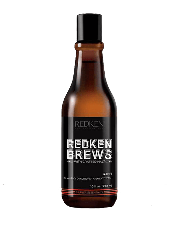 Redken Brews 3 en 1 Shampoo 300ml