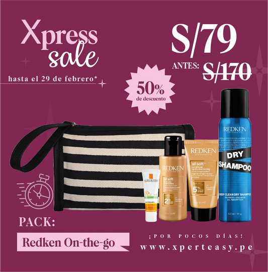 PACK REDKEN ON THE GO - ALL SOFT