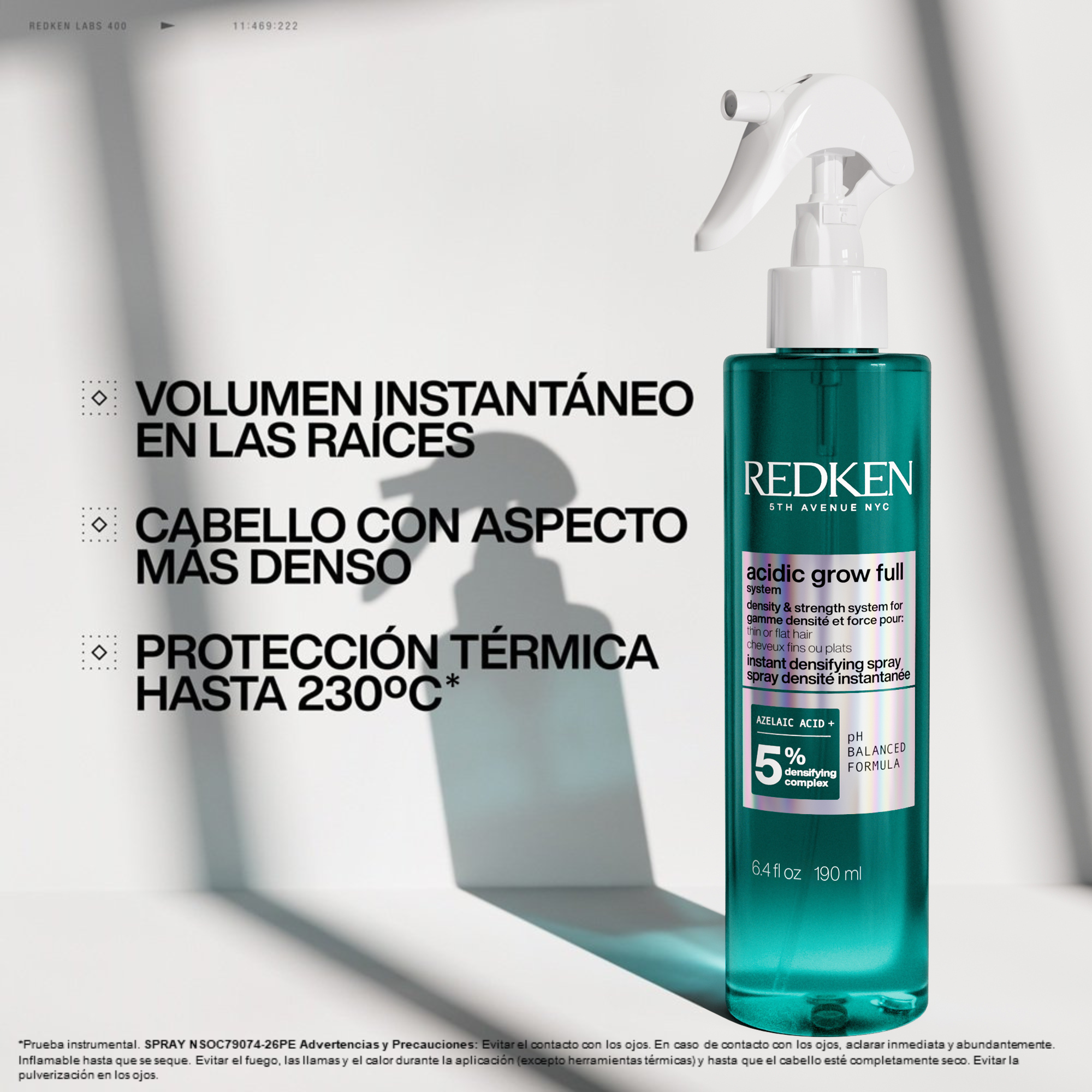 ACIDIC GROW FULL SPRAY 190ML REDKEN