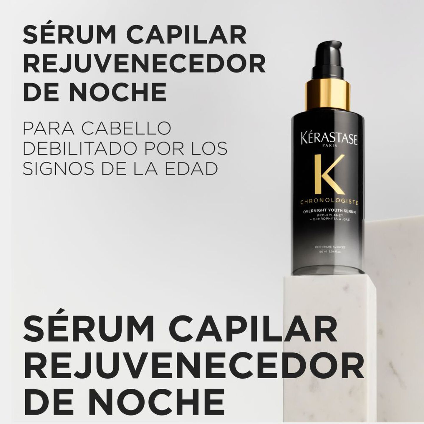 SÉRUM CAPILAR REJUVENECEDOR NOCTURNO CHRONOLOGISTE 90ml