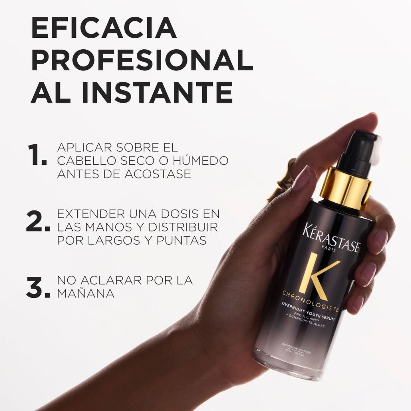 SÉRUM CAPILAR REJUVENECEDOR NOCTURNO CHRONOLOGISTE 90ml