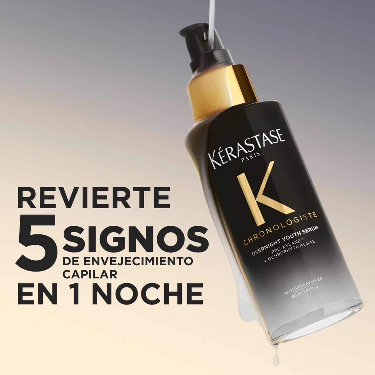 SÉRUM CAPILAR REJUVENECEDOR NOCTURNO CHRONOLOGISTE 90ml