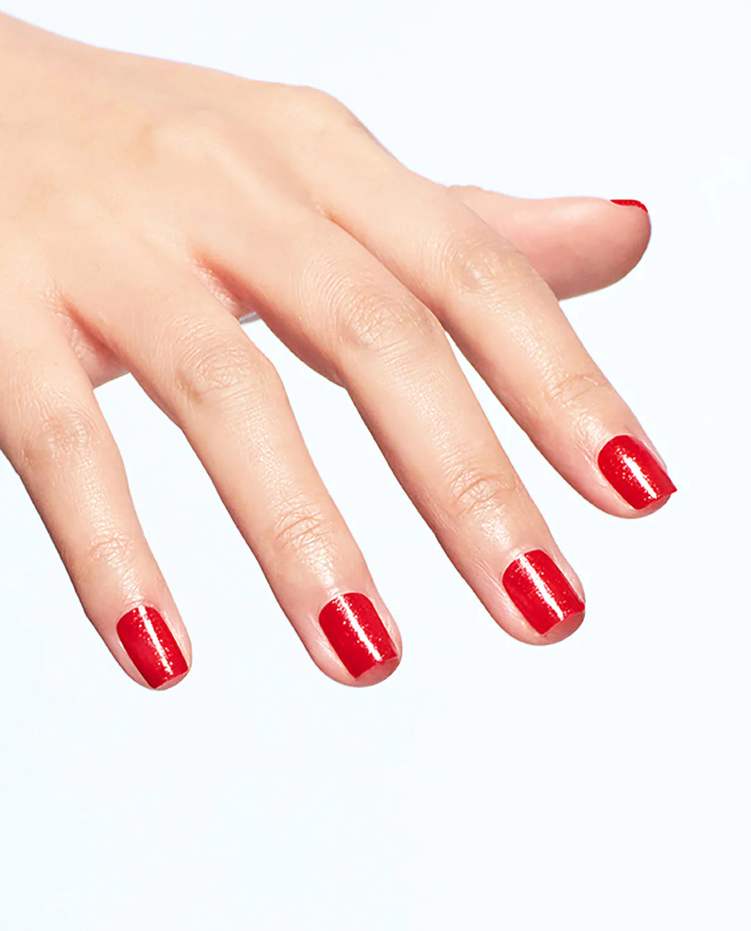 OPI INFINITE SHINE #ISLS010 LEFT YOUR TEXTS ON RED