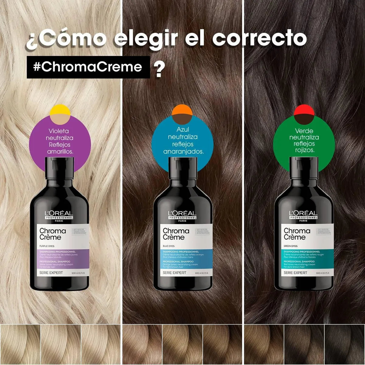 SHAMPOO CHROMA CREME BLUE DYES 300ML LP